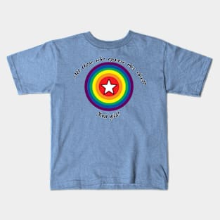 Pride Shield - Gay Kids T-Shirt